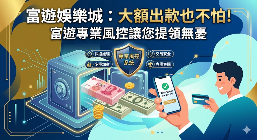 富遊娛樂城：大額出款也不怕！富遊專業風控讓您提領無憂